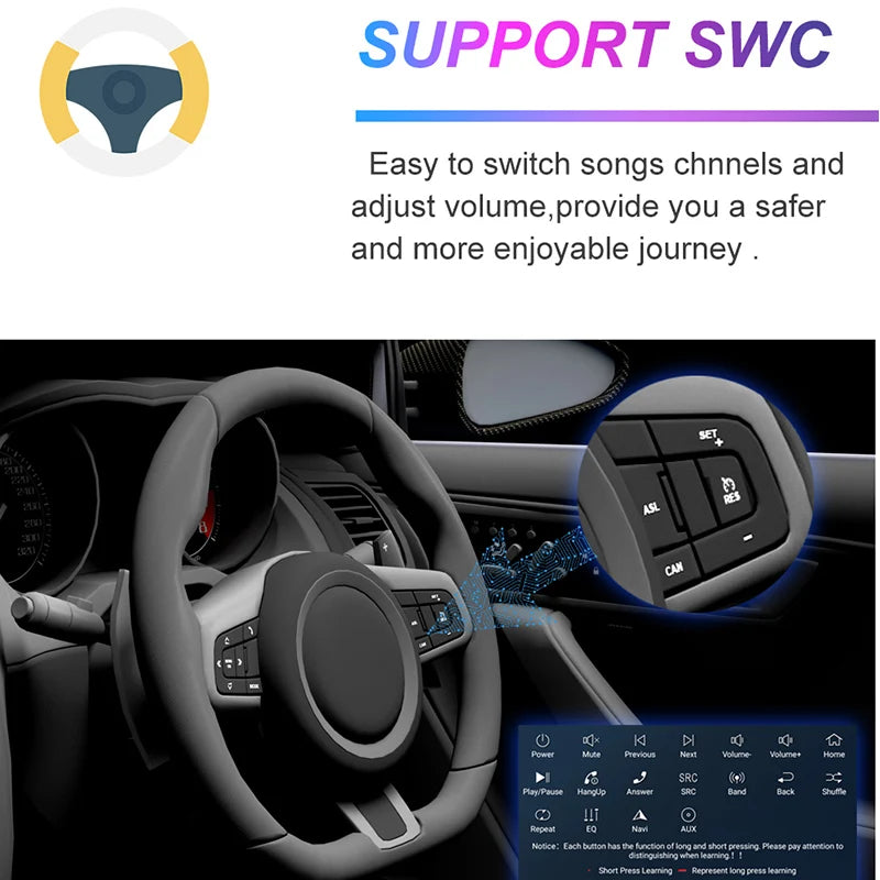 ACODO Android Car Player 7 polegadas 2 Din Multimídia Carplay Rádio Automático Com WiFi Bluetooth FM Navegação Autoradio Estéreo