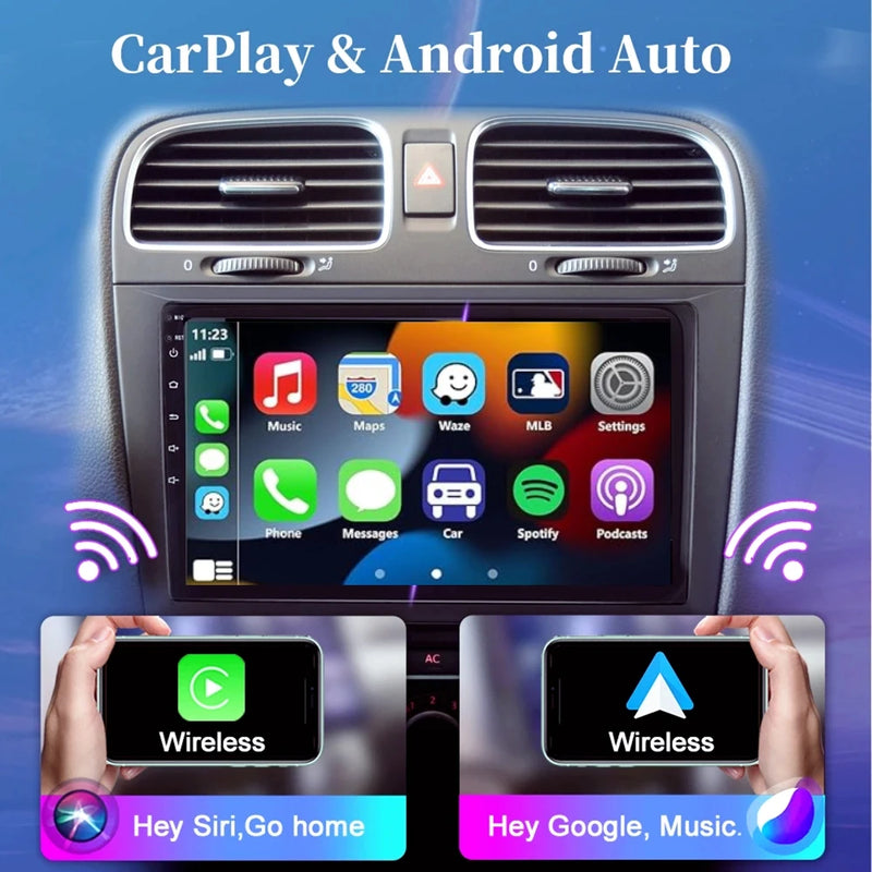 ACODO Android Car Player 7 polegadas 2 Din Multimídia Carplay Rádio Automático Com WiFi Bluetooth FM Navegação Autoradio Estéreo