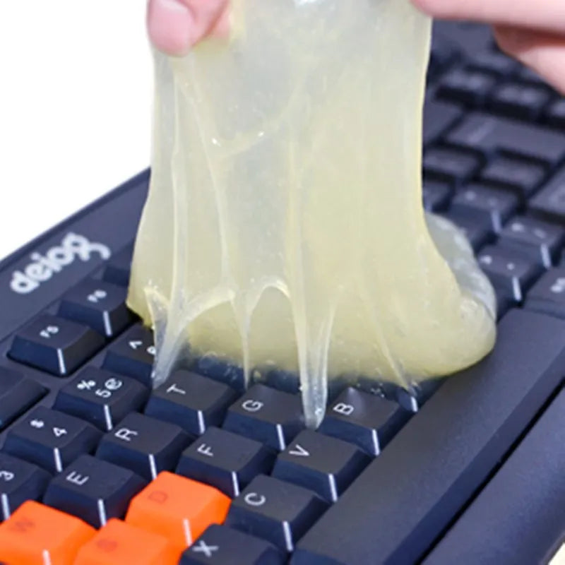 Gel mágico inovador super macio para limpeza de poeira, cola para teclado de computador, gel composto de limpeza de alta tecnologia, imperdível