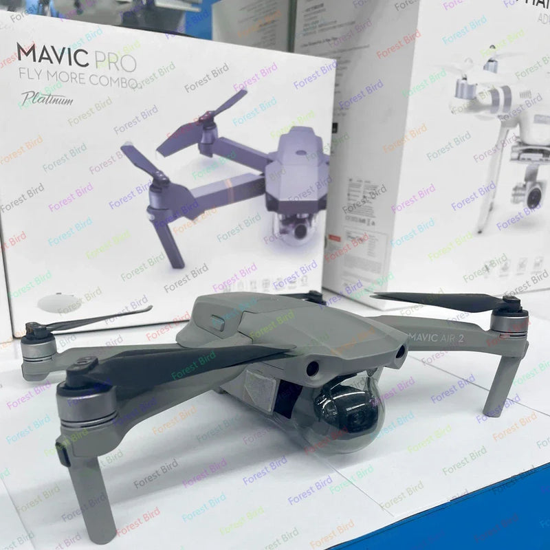 Novo Mavic Air 2 ou Fly More Combo Camera Drone com câmera 4k Tempo de vôo de 34 minutos 10km 1080p Transmissão de vídeo