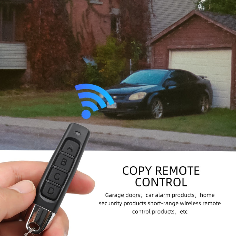 Copiar Controlo Remoto Auto 4 Channe Code Abridor de Porta de Garagem Controlo Remoto Duplicador Código de Clonagem Chave do Carro kebidu 433MHZ