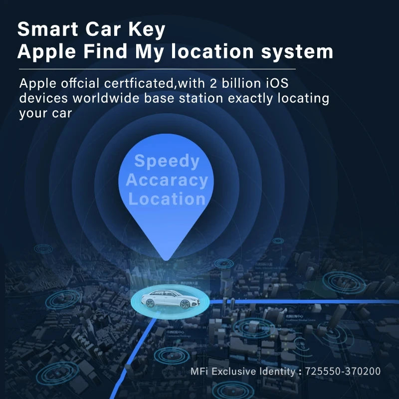 Rastreador GPS SMART CAR KEY. Universal para carro, OBD, localizador gps, encontrar meu APPLE, instalação rápida oficial, anti-perda, rastreador inteligente global