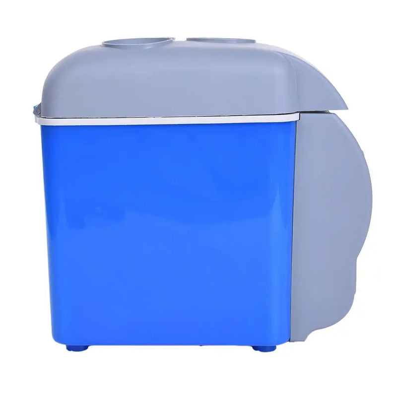 Mini refrigerador para carro, 7.5 litros, leve, dupla utilização, isolado, caixa refrigeradora, semicondutor, caixa de gelo para carro, 12v