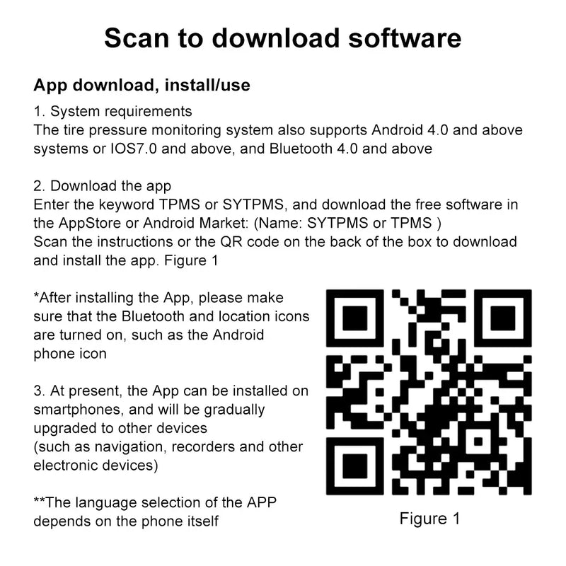 SENSORES de PRESSÃO dos PNEUS tpms MOTOCICLETA E CARRO sistema de monitoramento de pressão dos pneus compatível com BLUETOOTH sensor externo android/ios carro tmps