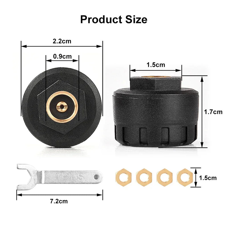 SENSORES de PRESSÃO dos PNEUS tpms MOTOCICLETA E CARRO sistema de monitoramento de pressão dos pneus compatível com BLUETOOTH sensor externo android/ios carro tmps