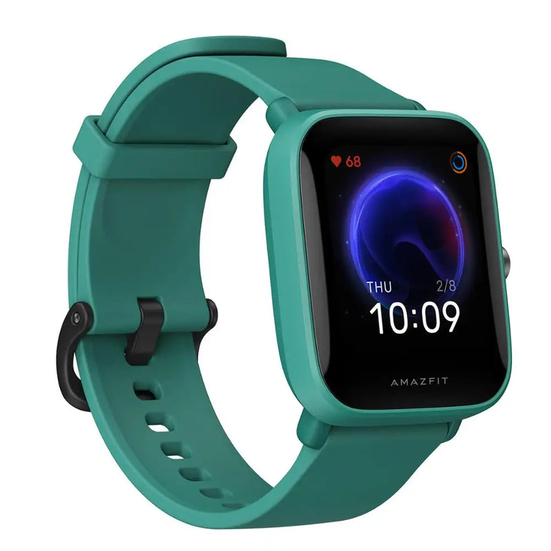 Relógio esportivo 95novos relógios de exposiçãoAmazfit Smartwatch BIP U Bluetooth 60 + modo esportivo 5ATM monitor de frequência cardíaca à prova d'água