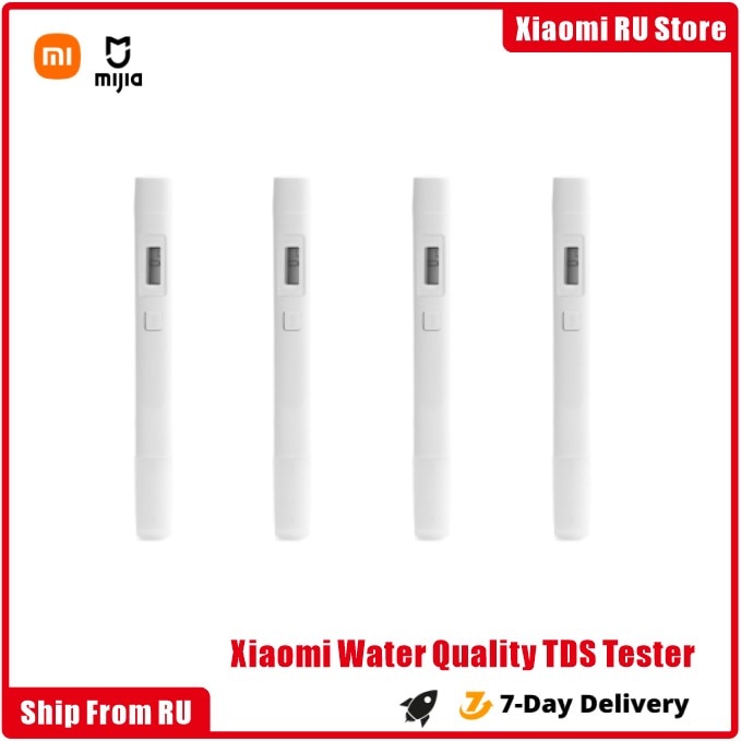 Testador de Qualidade de Água Xiaomi , profissional, portátil, caneta de teste inteligente, ferramenta digital. Xiomi