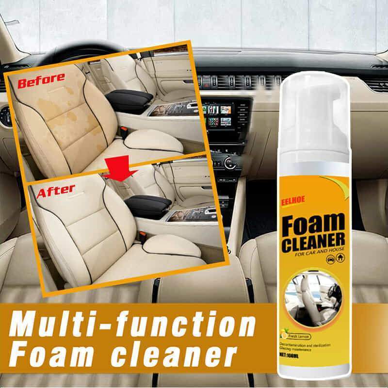 Limpador de espuma de descontaminação forte multiuso 100/200 ML, removedor de ferrugem, limpeza multifuncional, limpador de assento de casa de carro